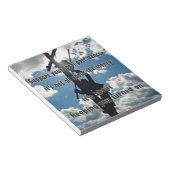 Steun uw Lineman Notitieblok (Schuin)