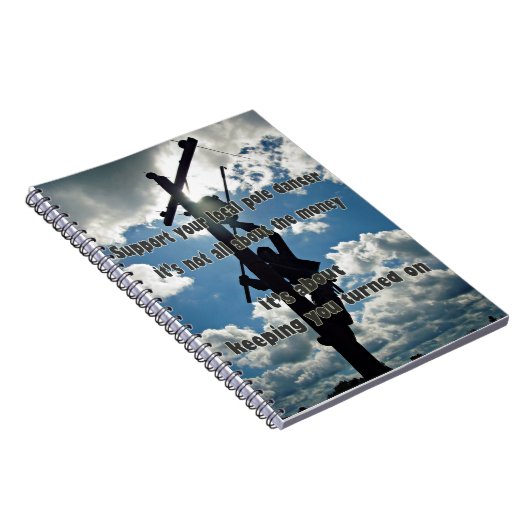 Steun uw Lineman Notitieboek (Rechterzijde)