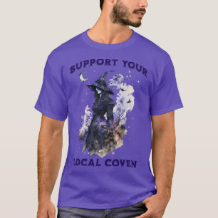 Steun uw Local Coven Witchy Halloween T-shirt