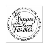 Steun Uw lokaal Farner Thema Zelfinktende Stempel (Design)