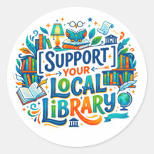 Steun uw lokale bibliotheek | Bulk kunstgrafiek
