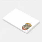 Steun uw lokale bibliotheek post-it® notes (Schuin)