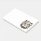 Steun uw lokale bibliotheek post-it® notes (Schuin)