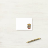 Steun uw lokale bibliotheek post-it® notes (Op bureau)
