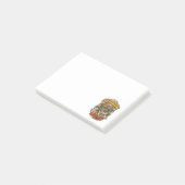 Steun uw lokale bibliotheek post-it® notes (Schuin)