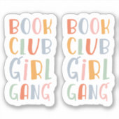 Steun uw lokale bibliotheek sticker (Voorkant)