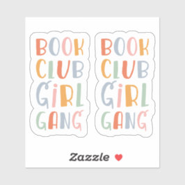 Steun uw lokale bibliotheek sticker