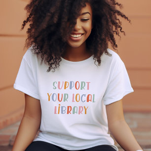 Steun Uw Lokale Bibliotheek Tri-Blend Shirt