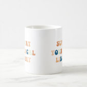 Steun uw lokale boekenliefhebbers koffiemok (Center)