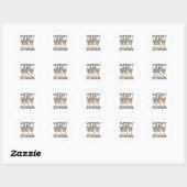 Steun uw lokale Coven Funny Boerderij Witch Chicke Ronde Sticker (Vel)