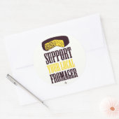 Steun uw lokale Fromager Stickers (Envelop)