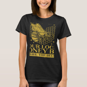 Steun uw lokale honingbijen Red Bijen Imkeren T-shirt