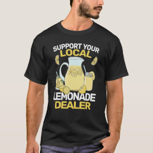 Steun Uw Lokale limonade Dealer jeugd grappig lem T-shirt