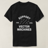 Steun uw Lokale Vectormachines Triblend T-shirt (Design voorkant)