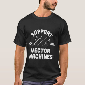 Steun uw Lokale Vectormachines Triblend T-shirt