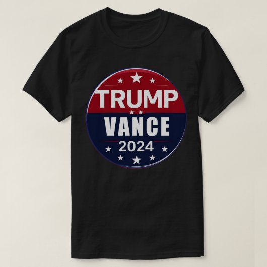 Steun Vance 2024 met deze Bold Campaign T-shirt (Design voorkant)