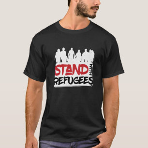 Steun Vluchtelingen Ik Vluchteling Ontsnapping Vlu T-shirt