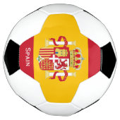 Steun voetbalteam Spanje Voetbal (Gedraaid)