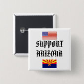 STEUN VOOR ARIZONA VIERKANTE BUTTON 5,1 CM (Voorkant /achterkant)