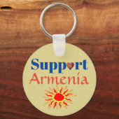 Steun voor Armenië-Sleutelhanger Sleutelhanger (Voorkant)