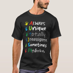 Steun voor Autism Awareness Autism Boy Autism Girl T-shirt