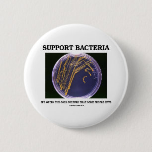 Steun voor bacteriën vaak slechts cultuur Sommige Ronde Button 5,7 Cm