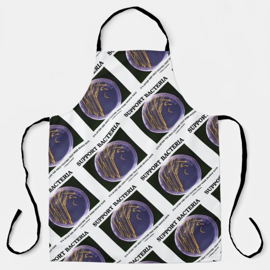 Steun voor bacteriën vaak slechts cultuur Sommige  Schort (Voorkant)