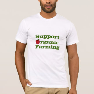 Steun voor biologische landbouw t-shirt