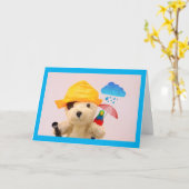 Steun voor creditcardkanker kaart (Gele Bloem)