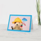 Steun voor creditcardkanker kaart (Voorkant)