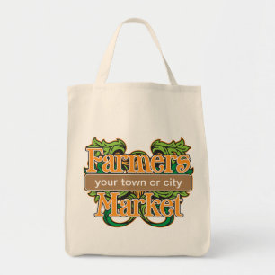 Steun voor de boerenmarkt tote bag