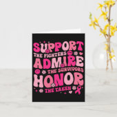 Steun voor de brandweerlieden die de overlevenden  kaart (Gele Bloem)