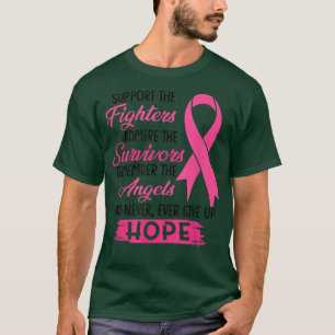 Steun voor de brandweerlieden die de overlevenden t-shirt