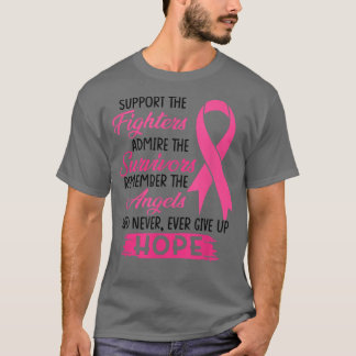 Steun voor de brandweerlieden die de overlevenden t-shirt