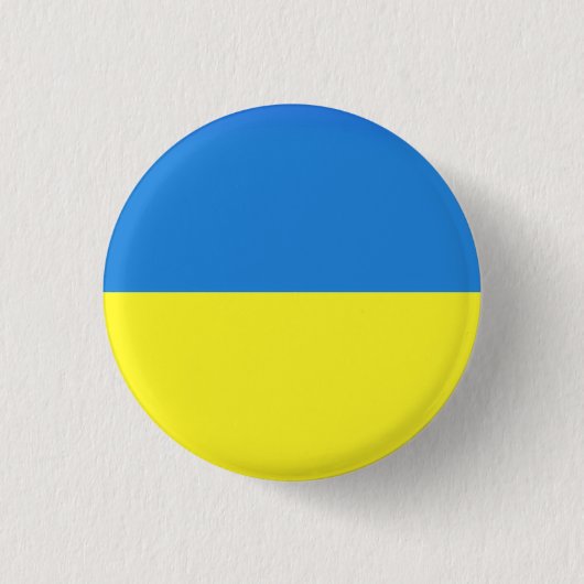 steun voor de Button van de Oekraïense vlag - vred (Voorkant)
