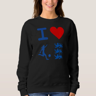 Steun voor de Football Soccer Lionesses 2022 Merch Trui