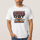 Steun voor de Gemeenschap Enola Gay T-shirt (Voorkant)