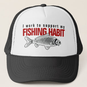 Steun voor de Geviste Habit Trucker Hat Pet
