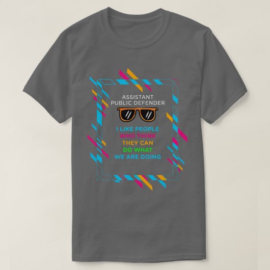 STEUN VOOR DE OPENBARE DEFENSIE T-SHIRT (Design voorkant)