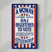  steun voor de stemrechten van vrouwen