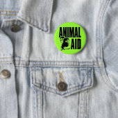 steun voor dieren ronde button 5,7 cm (In situ)