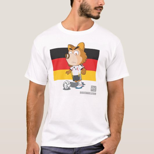 STEUN VOOR DUITSLAND T-SHIRT (Voorkant)