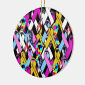 Steun voor een Oorzaak Keramisch Ornament (Links)