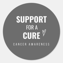 steun voor een sticker die zich bezighoudt met het