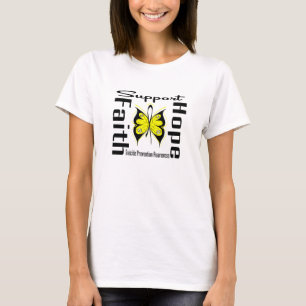 Steun voor Faith Hope Zelfmoordpreventie T-shirt