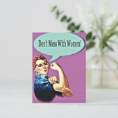 steun voor geplande ouderschap briefkaart (Staand voorkant)