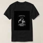 Steun voor het Dierenbevrijdingsfront Graphic T-Sh T-shirt (Design voorkant)