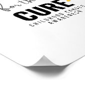 steun voor het genezen van Poster en Print bij kin (Hoek)