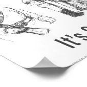 "Steun voor het recht om Beren te bewapenen" Poster (Hoek)