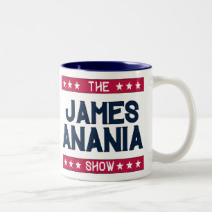 Steun voor het Show James Anania - UNITY - Tweekleurige Koffiemok